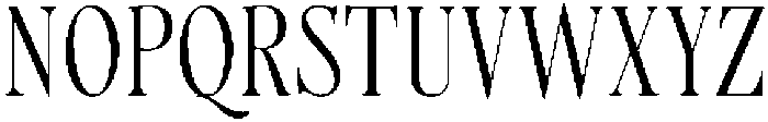 Morvella Regular otf (400) Font UPPERCASE