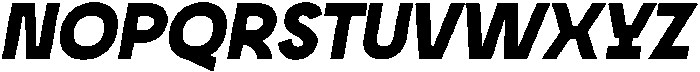 Morviz Black Oblique otf (900) Font UPPERCASE