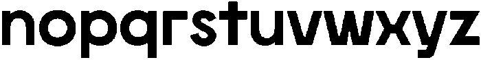Morviz Extra Bold otf (700) Font LOWERCASE