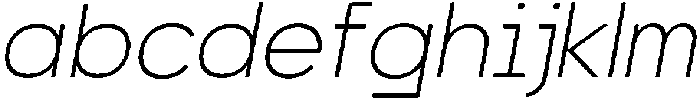 Morviz Light Oblique otf (300) FONT