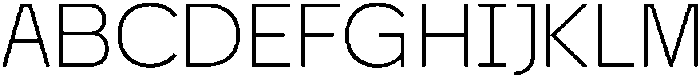 Morviz Light otf (300) Font UPPERCASE