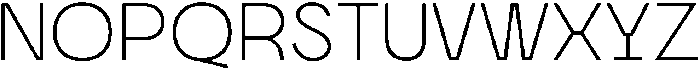 Morviz Light otf (300) Font UPPERCASE