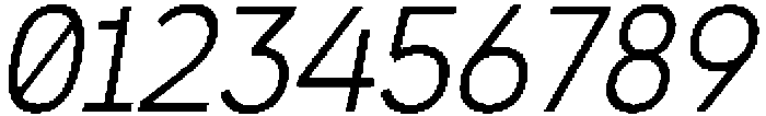 Morviz Oblique otf (400) Font OTHER CHARS