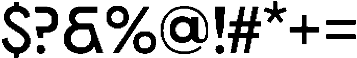 Morviz Semi Bold otf (600) Font OTHER CHARS