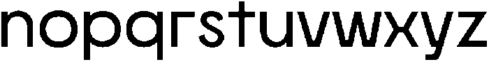 Morviz Semi Bold otf (600) Font LOWERCASE