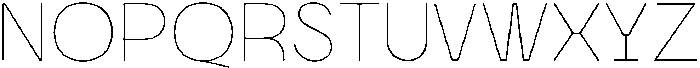 Morviz Thin otf (100) Font UPPERCASE