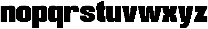 Morxin Bold Regular otf (700) Font LOWERCASE