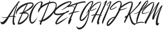 Morytone-Regular otf (400) Font UPPERCASE