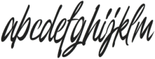 Morytone-Regular otf (400) Font LOWERCASE