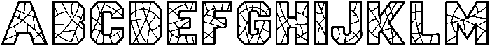 Mosaic Regular otf (400) FONT