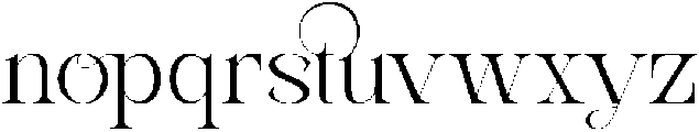 Moselle ttf (400) Font LOWERCASE