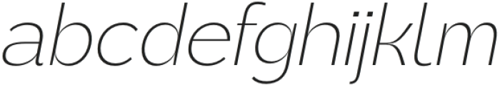 Moser ExtraLight Italic otf (200) FONT