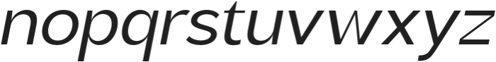Moser Regular Italic otf (400) Font LOWERCASE