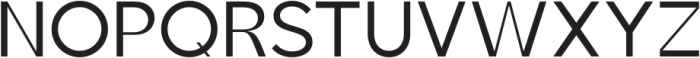 Moser Regular otf (400) Font UPPERCASE
