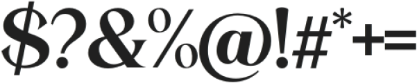 Mosha-Bold otf (700) Font OTHER CHARS