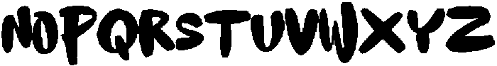 Moshpit otf (400) Font LOWERCASE