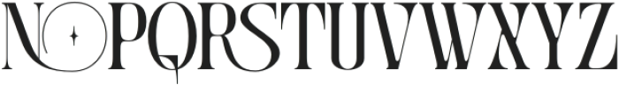Moshra Aesthetic Regular otf (400) Font UPPERCASE