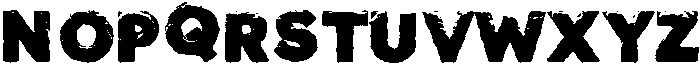 Moss-on-Rock Regular otf (400) Font UPPERCASE