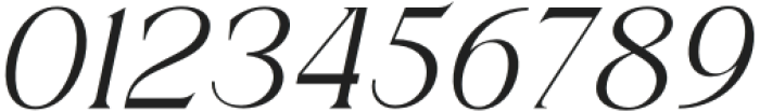 Mosseta Italic otf (400) Font OTHER CHARS