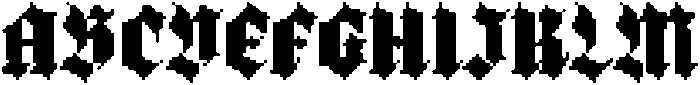 Most Wave Regular otf (400) Font UPPERCASE