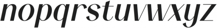 Mostery Italic otf (400) Font LOWERCASE