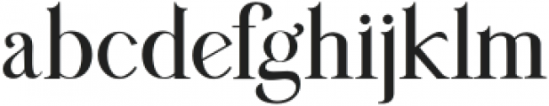 Mosthat otf (400) Font LOWERCASE