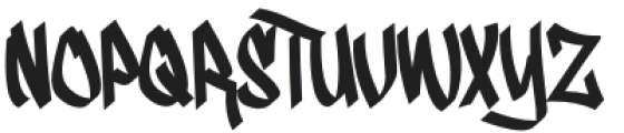 MostwiscRegular otf (400) Font LOWERCASE