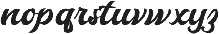 Mostyle-Regular otf (400) Font LOWERCASE
