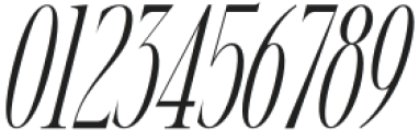 Motague Italic otf (400) Font OTHER CHARS