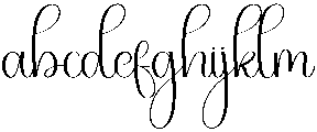 Motanly Regular otf (400) Font LOWERCASE