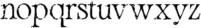 Mote otf (400) Font LOWERCASE