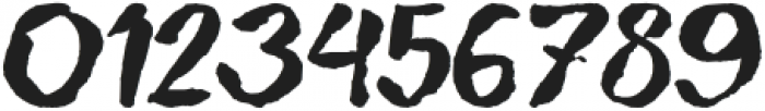 Motekar Splash Italic otf (400) Font OTHER CHARS