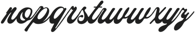 Motesta Script otf (400) Font LOWERCASE