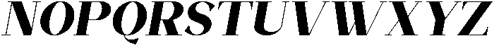Mothe Nikiez Italic otf (400) Font LOWERCASE