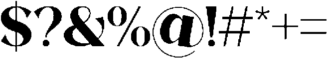 Mothe Nikiez otf (400) Font OTHER CHARS