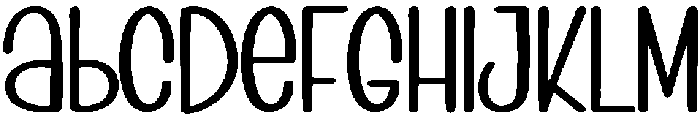 Mother Regular otf (400) Font LOWERCASE