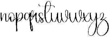 Mother Regular otf (400) Font LOWERCASE