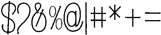 Mother otf (400) Font OTHER CHARS