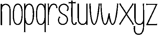 Mother otf (400) Font LOWERCASE