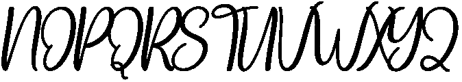 Motherday Regular otf (400) Font UPPERCASE