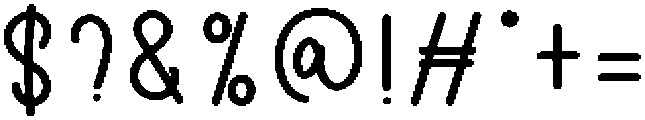 Motherday Regular otf (400) Font OTHER CHARS
