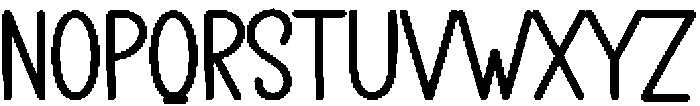 Motherday Regular otf (400) Font LOWERCASE