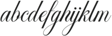 Motherlane otf (400) Font LOWERCASE