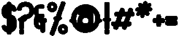 Motopica-Bold otf (700) Font OTHER CHARS