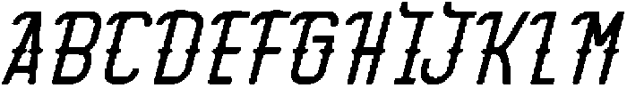 Motopica-Italic otf (400) Font UPPERCASE