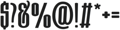 Moubaru ExtraBold Expanded otf (700) Font OTHER CHARS