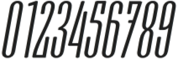 Moubaru Light Italic otf (300) Font OTHER CHARS