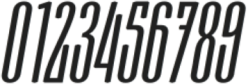 Moubaru Medium Italic Expanded otf (500) Font OTHER CHARS
