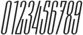 Moubaru UltraLight Italic Expanded otf (300) Font OTHER CHARS