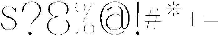 Mounchera otf (400) Font OTHER CHARS